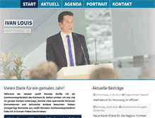 Tablet Screenshot of ivanlouis.ch